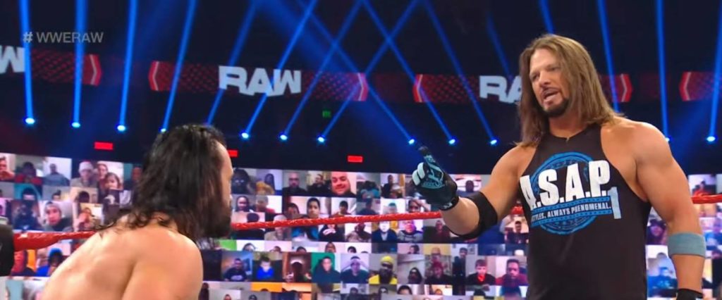 AJ Styles Drew McIntyre