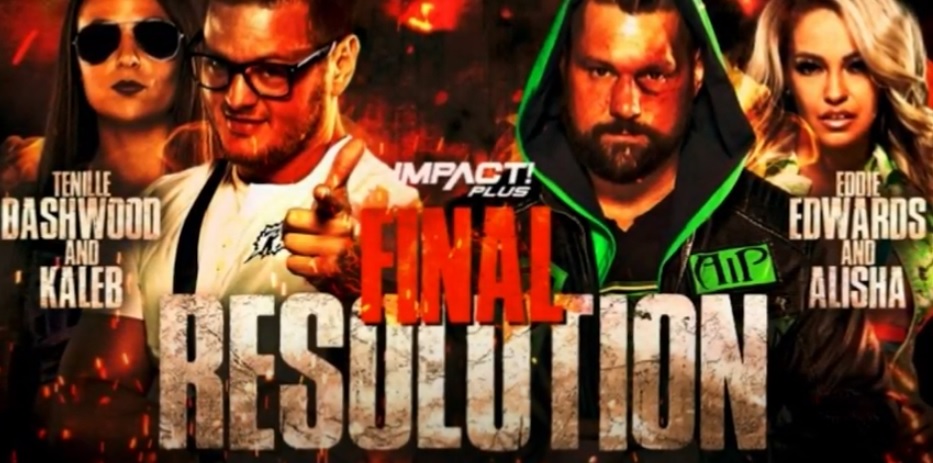 Impact Wrestling Final Resolution Preview (12/12) – Tenille Dashwood and Kaleb with a K vs. Eddie and Alisha Edwards; Old School Rules Match – Larry D vs. Tommy Dreamer Final Resolution Preview