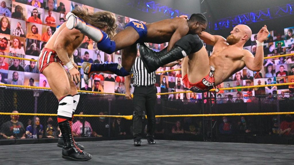 WWE NXT Results: KUSHIDA & Leon Ruff vs. Grizzled Young Veterans [Dusty Cup Match]