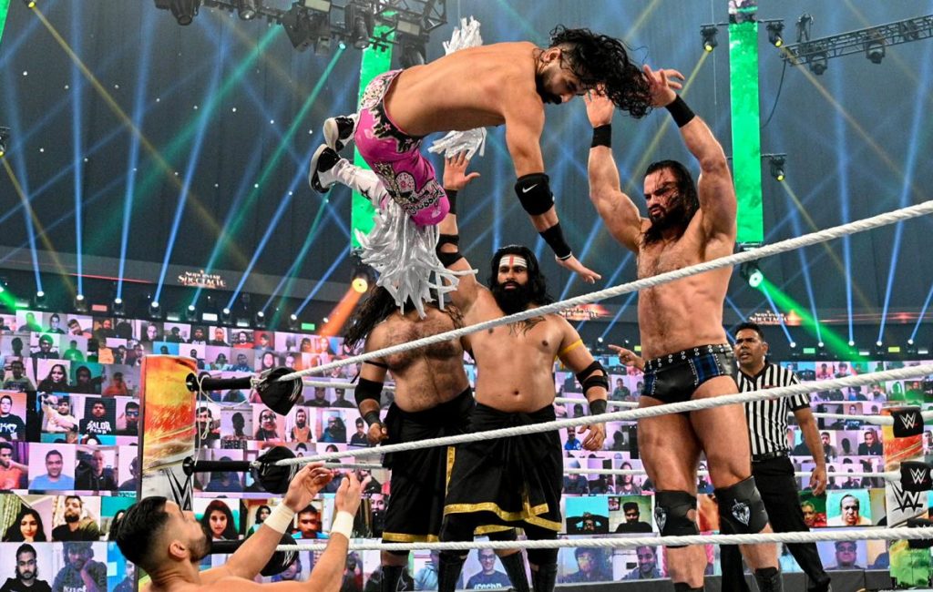 WWE India Superstar Spectacle Results: Drew McIntyre & Indus Sher vs. Jinder Mahal & The Bollywood Boyz