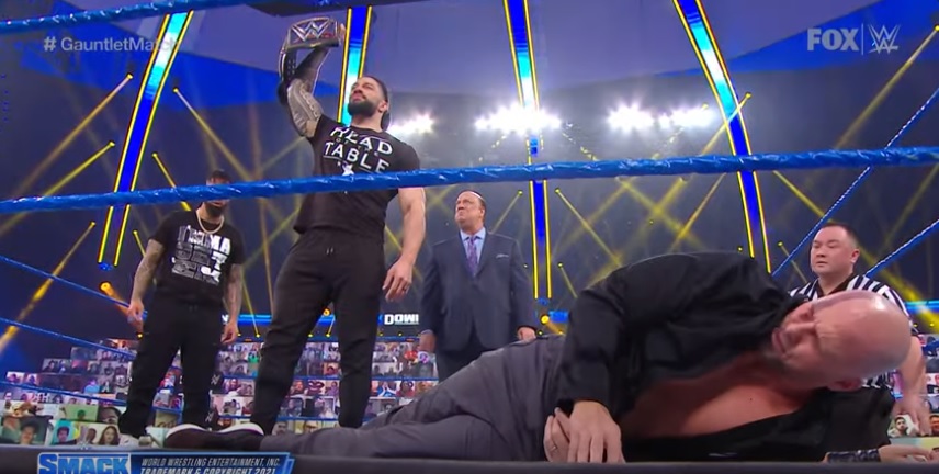 WWE Smackdown Results (1/8) – Number One Contender Gauntlet – Shinsuke Nakamura Defeated Daniel Bryan by Pinfall; Adam Pearce Defeated Shinsuke Nakamura by Pinfall WWE Smackdown Results