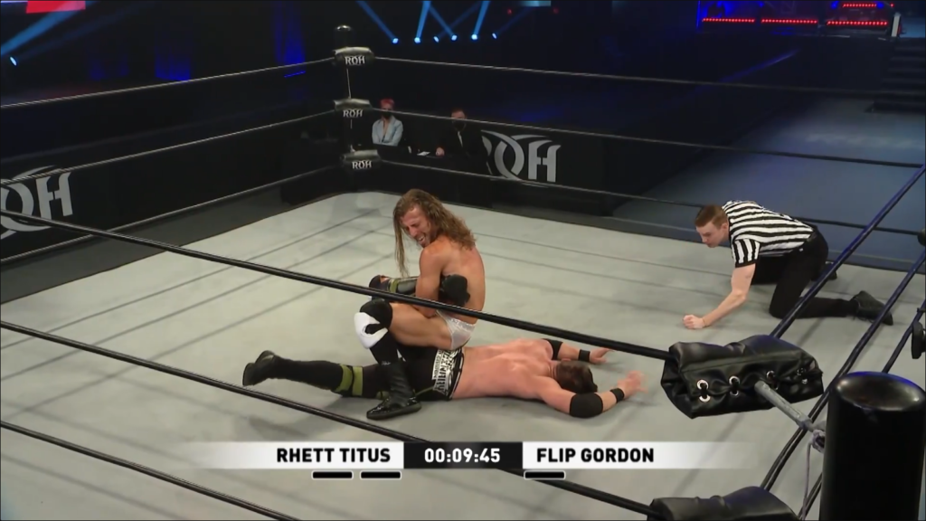 Ring Of Honor Results: Flip Gordon vs. Rhett Titus [Pure Rules Match]