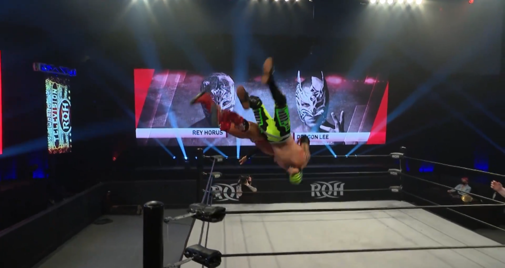 Ring of Honor Results: Rey Horus vs. Dragon Lee [ROH TV Championship Match]