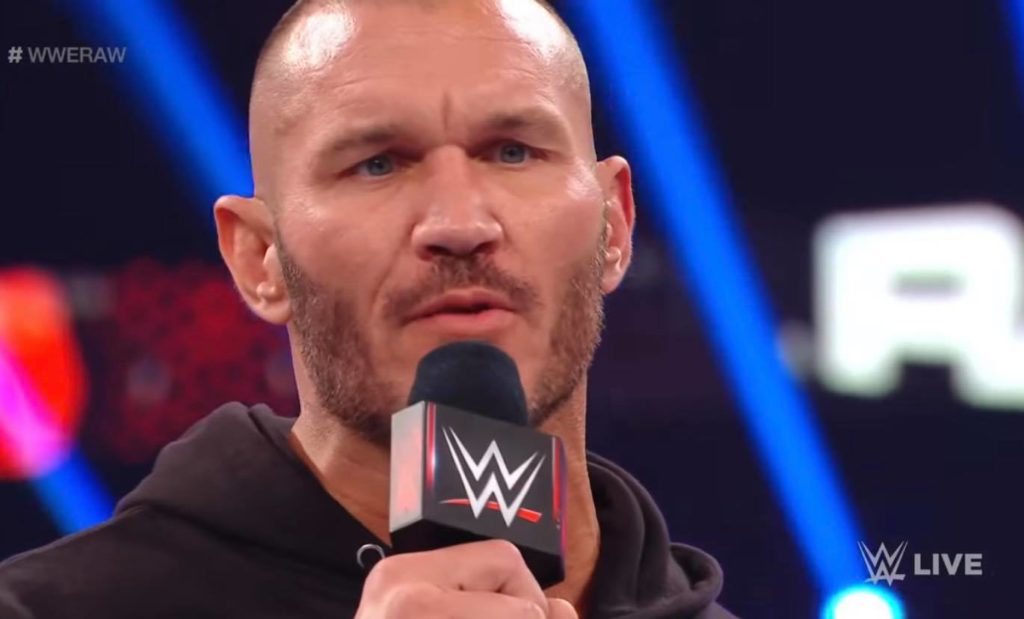 WWE Raw Randy Orton
