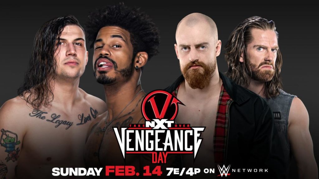 WWE NXT Takeover Vengeance Day Results: MSK (Wes Lee & Nash Carter) vs. Grizzled Young Veterans (James Drake & Zack Gibson) [Men's Dusty Rhodes Tag Team Classic Finals]