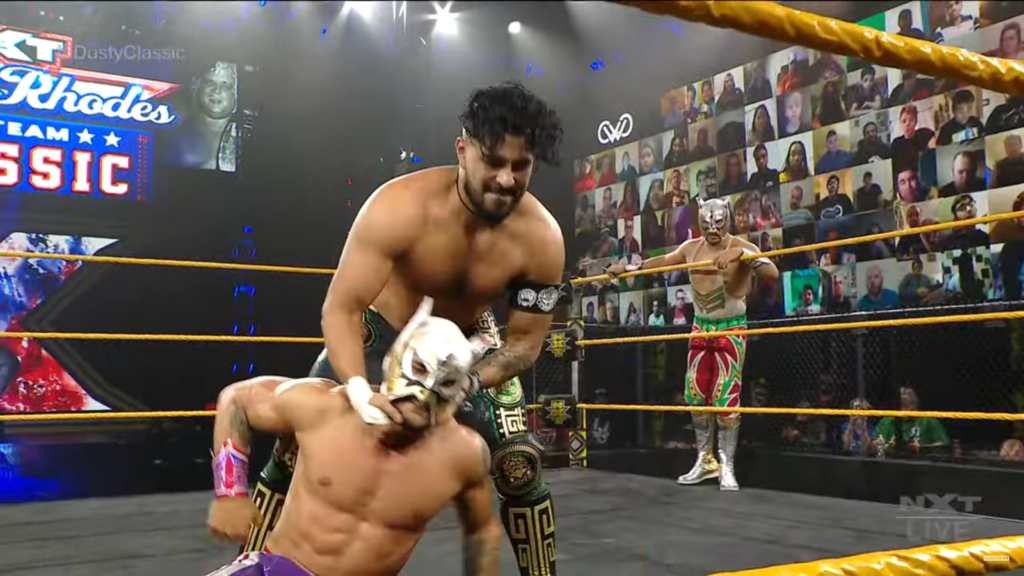 WWE NXT Results: Lucha House Party (Gran Metalik & Lince Dorado) vs. Legado Del Fantasma (Raul Mendoza & Joaquin Wilde) [Dusty Classic Match]