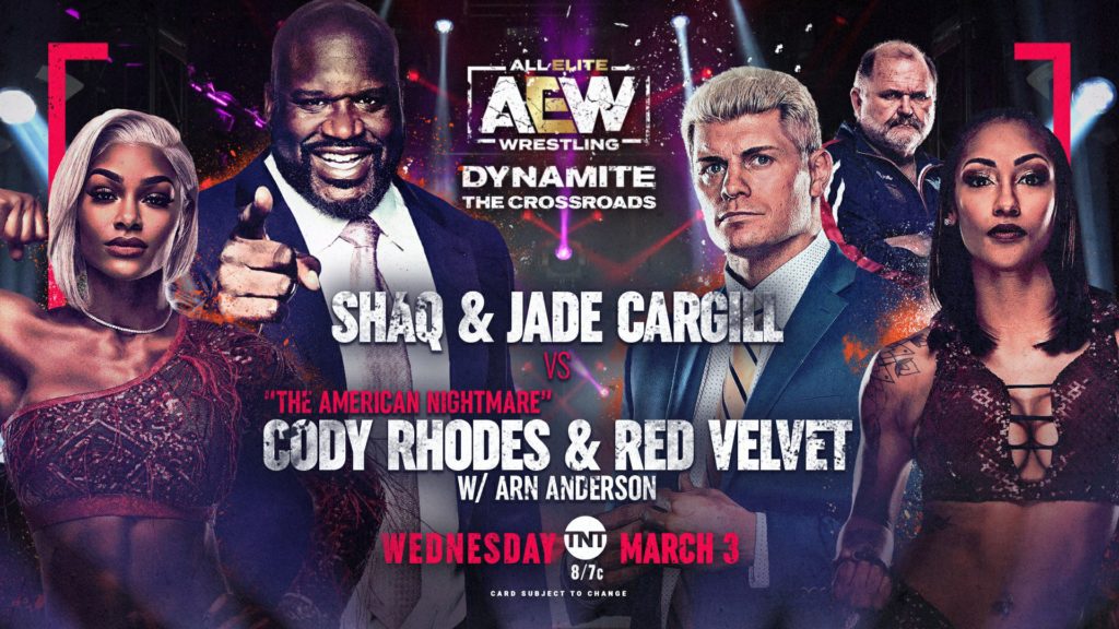 AEW Dynamite Preview For 03/03/2021 [Shaq Makes AEW Debut, Finals Of AEW Women’s World Championship Eliminator]