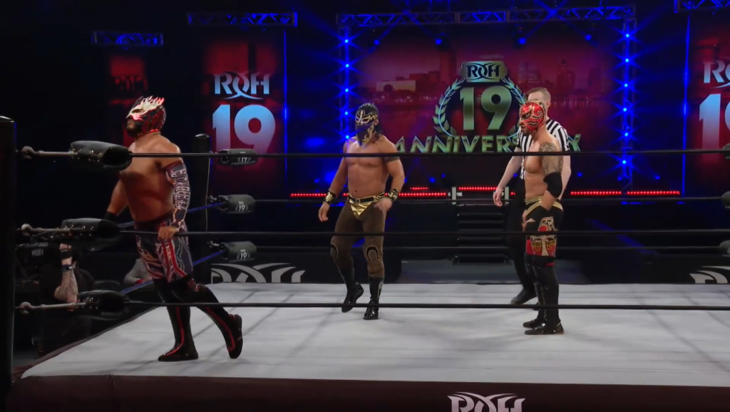 Ring Of Honor 19th Anniversary Results: Flamita vs. Bandido vs.