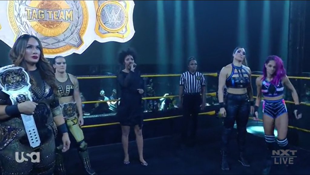 WWE NXT Results: Dakota Kai & Raquel Gonzalez vs. Nia Jax & Shayna Baszler [WWE Women's Tag Team Championship Match]