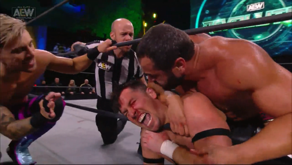 AEW Revolution Results: Chuck Taylor & Orange Cassidy vs. Kip Sabian & Miro