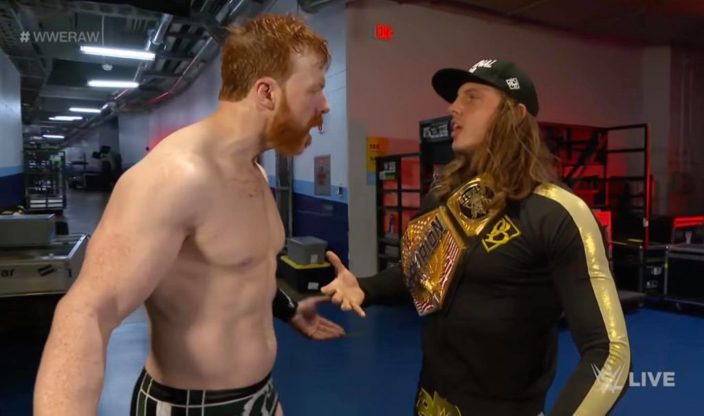 Sheamus Riddle WWE Raw