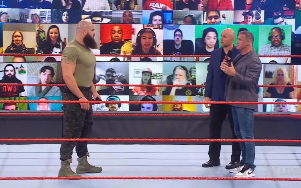 WWE Raw Strowman McMahon