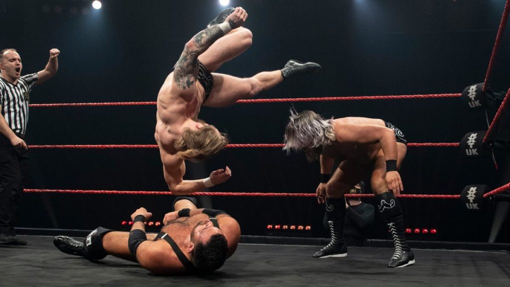 WWE NXT UK Results: Moustache Mountain Defeat Sha Samuels and Noam Dar With Assisted Burning Hammer