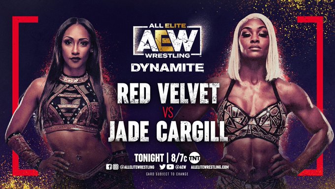 AEW Dynamite Results: Jade Cargill Defeats Red Velvet With Jaded - The  Overtimer