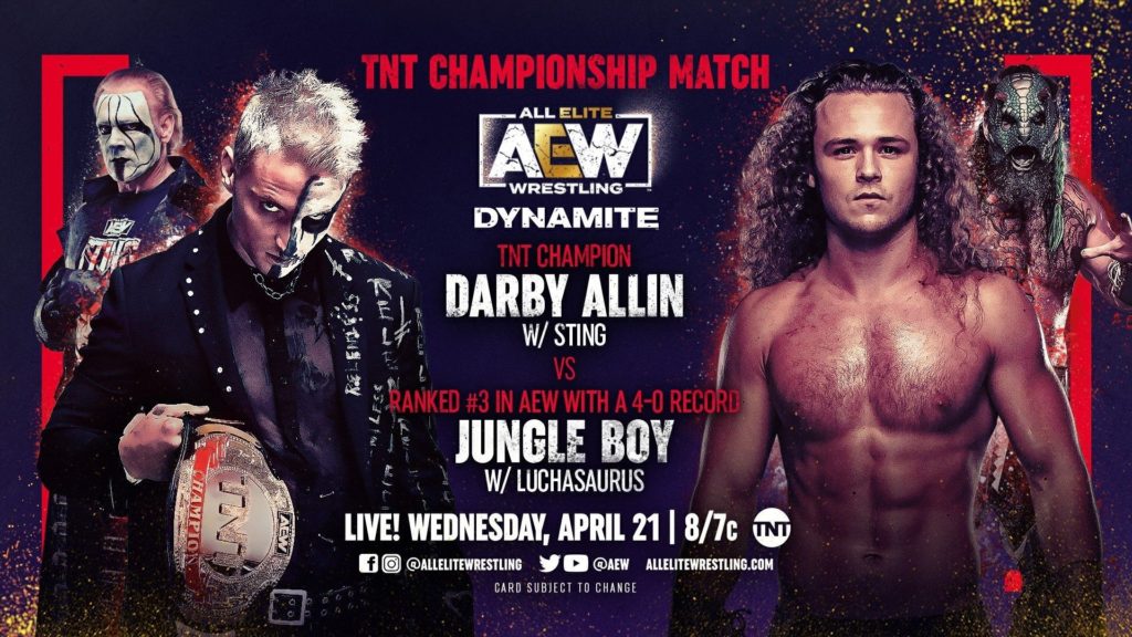 AEW Dynamite Results: Darby Allin vs. Jungle Boy [TNT Championship Match]