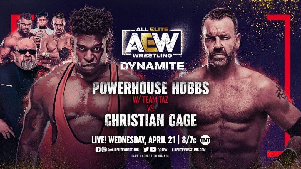 AEW Dynamite Results: Christian Cage vs. Powerhouse Hobbs