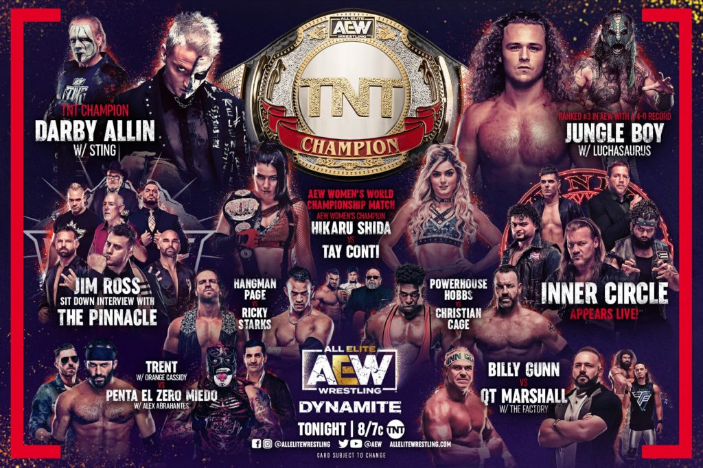 AEW Dynamite Preview For 04-21-2021: Hikaru Shida Defends AEW Women’s Championship, Christian Cage Takes On Powerhouse Hobbs and MORE!