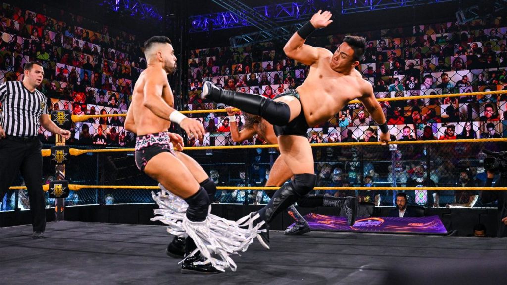 WWE 205 Live Results: Jake Atlas and August Grey Defeat The Bollywood Boyz Via Rope Walk Crossbody