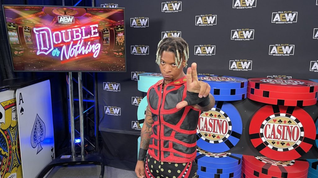 Lio Rush Not Signed With AEW, Appeared At Double Or Nothing As NJPW Guest