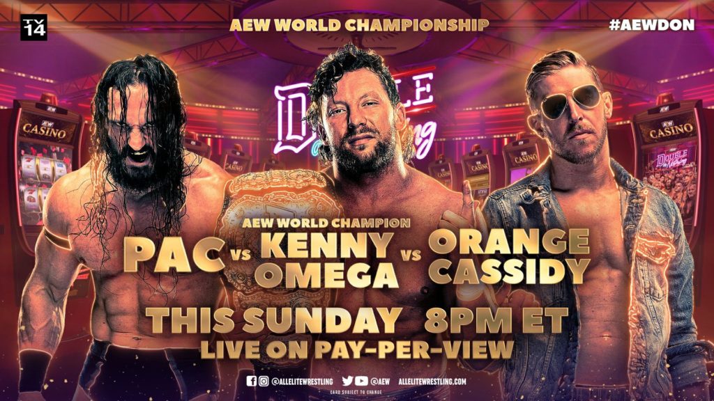 AEW Double Or Nothing Results: PAC vs. Kenny Omega vs. Orange Cassidy (AEW World Championship)