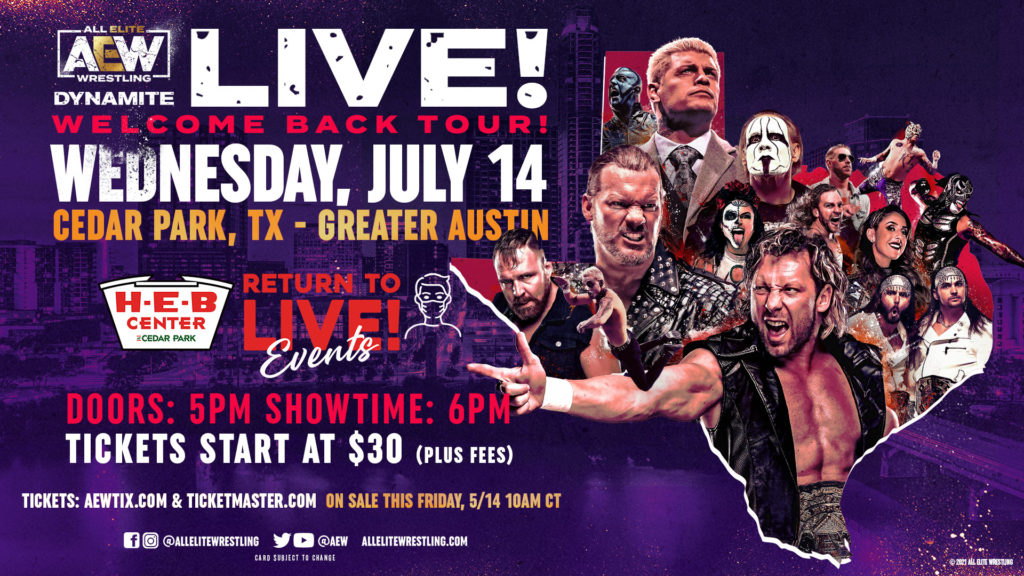 AEW Announces Plans For Getting Back On The Road For Shows