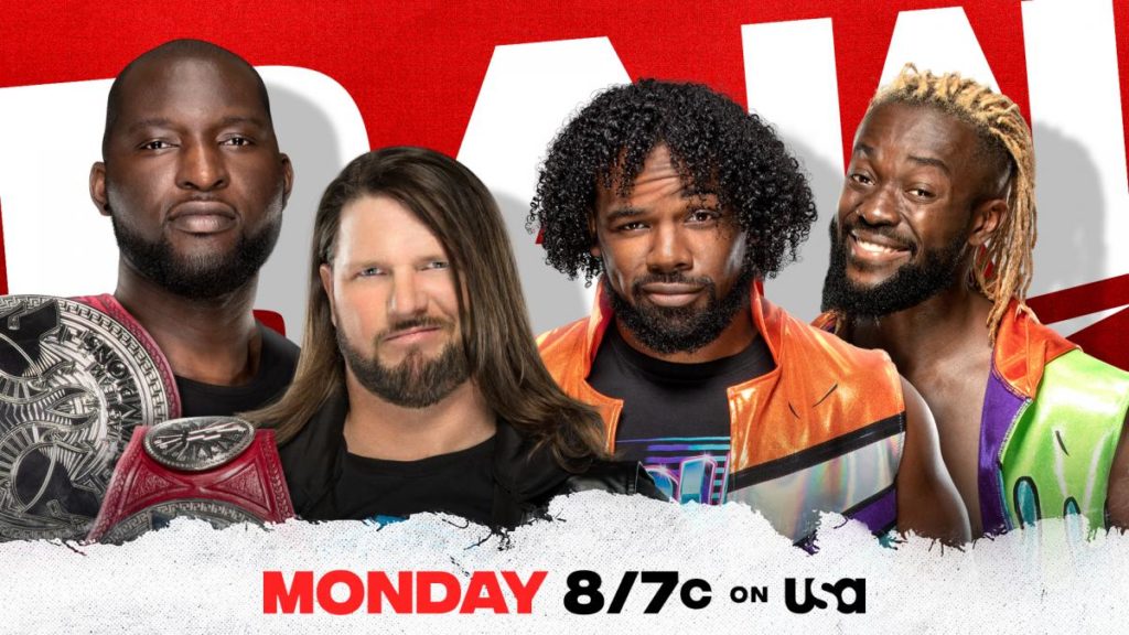 WWE Raw Results (5/3) – Raw Tag Team Championship – AJ Styles and Omos (c) Defeated The New Day (Kofi Kingston and Xavier Woods) by Pinfall to Retain the Tag Titles WWE Raw Results