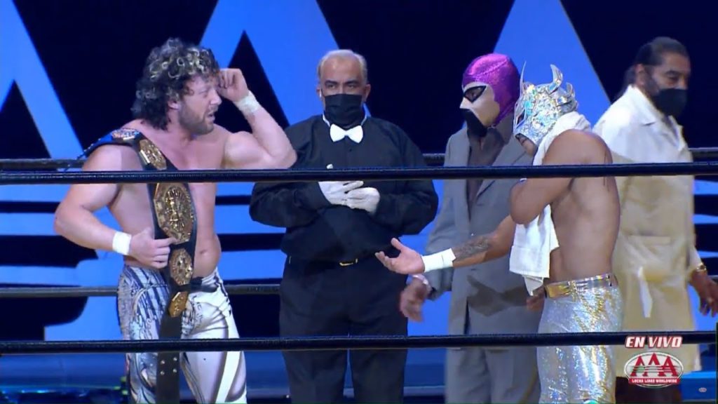 Who Will Face Kenny Omega At AAA Triplemania, Andrade or Lardeo Kid?