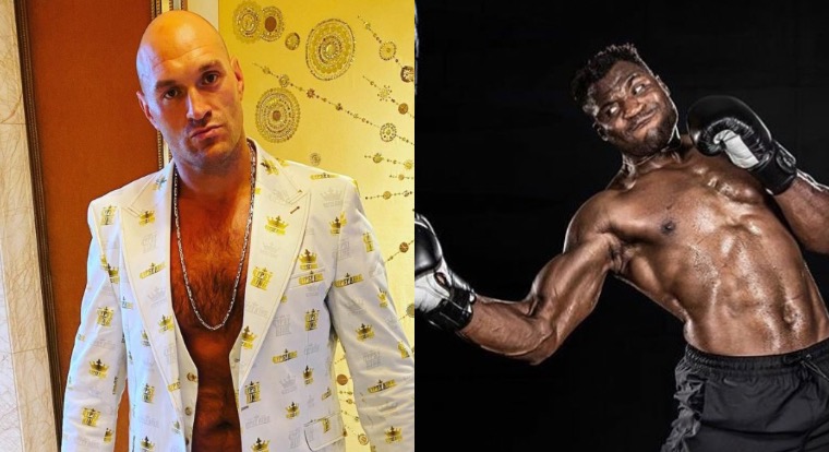 Tyson Fury Says He’ll Beat “The Crap Out” of UFC Heavyweight Champion Francis Ngannou, After Crushing Joshua! tyson fury francis ngannou ufc