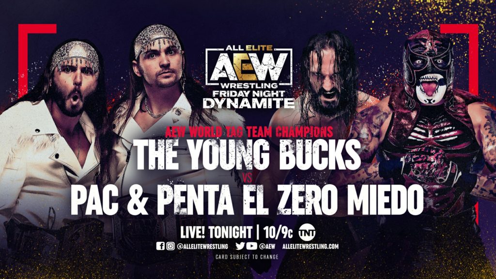 AEW Dynamite Results: The Young Bucks Defeat PAC & Penta El Zero Meido With Help From Brandon Cutler