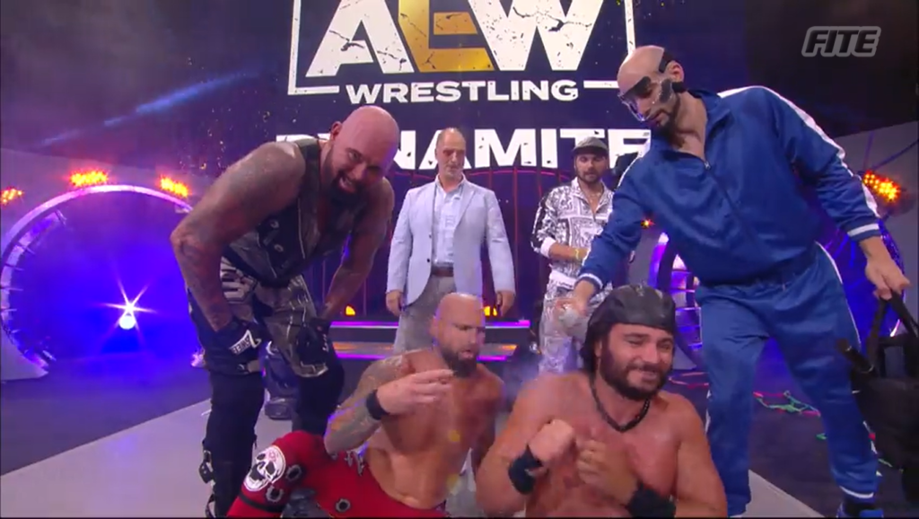 AEW Dynamite Results: The Elite (Luke Gallows, Karl Anderson & Matt Jackson) Defeat Penta El Zero Miedo, Eddie Kingston & Frankie Kazarian Via Diving Neckbreaker (06/18)