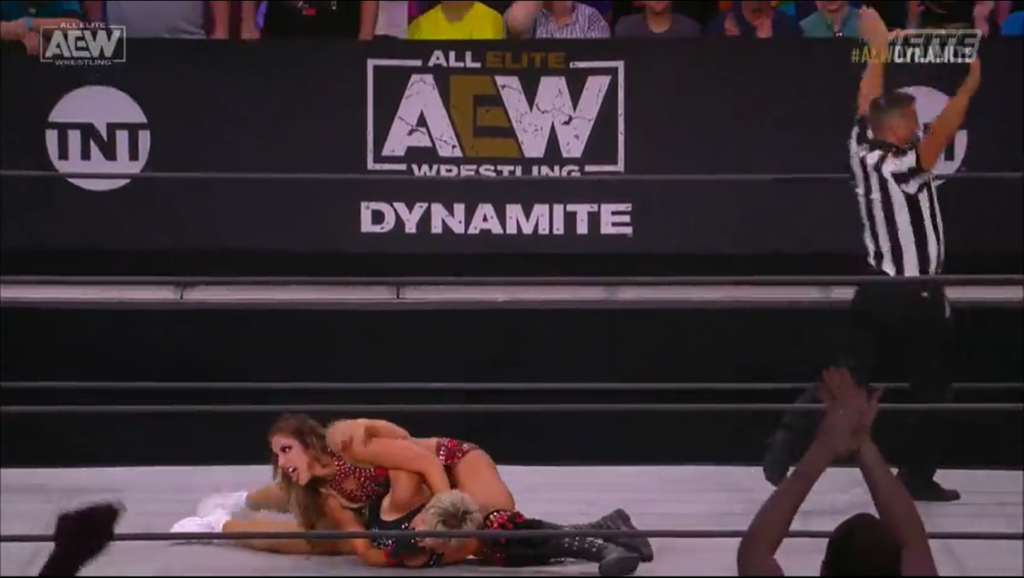 AEW Dynamite Results: Taz Announces Brian Cage vs. Ricky Starks For FTW Championship, Britt Baker Submits Vickie Guerrero; Gets Powerbombed Through Table (06/30) AEW Dynamite Results: Taz Announces Brian Cage vs. Ricky Starks, Britt Baker Submits Vickie Guerrero; Gets Powerbombed Through Table (06/30)