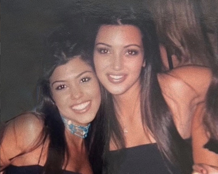 Kim Kardashian’s Recent Throwback Photo Leaves Her Fans In Shock kim and khloe kardashian throwback