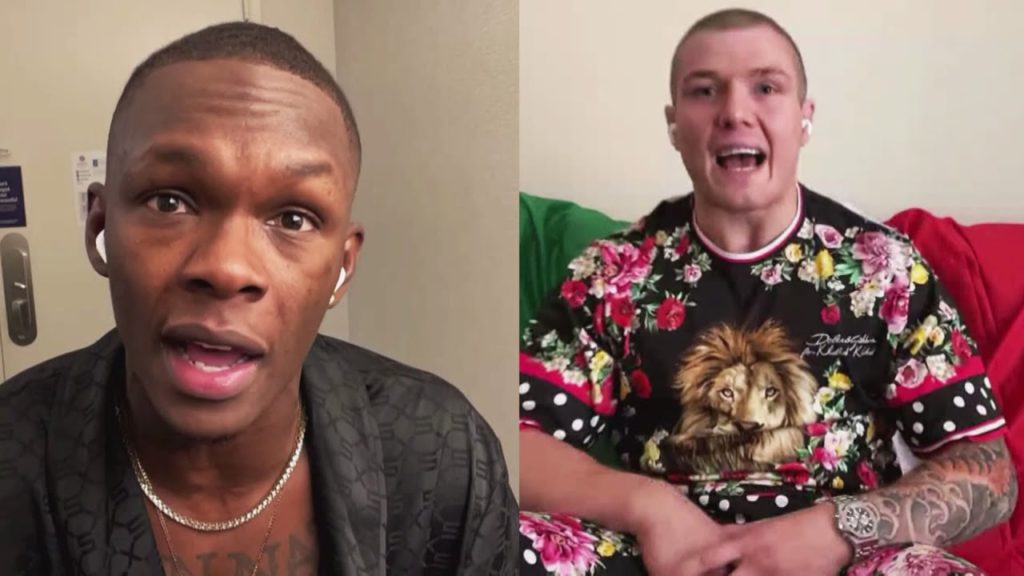 Israel Adesanya and Marvin Vettori trade insults ahead of UFC 263