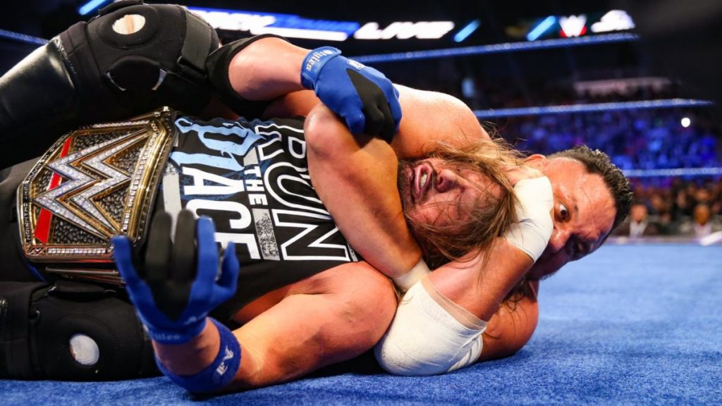 Samoa Joe Reveals He Loves Applying Coquina Clutch To AJ Styles Because His Hair Smells Good