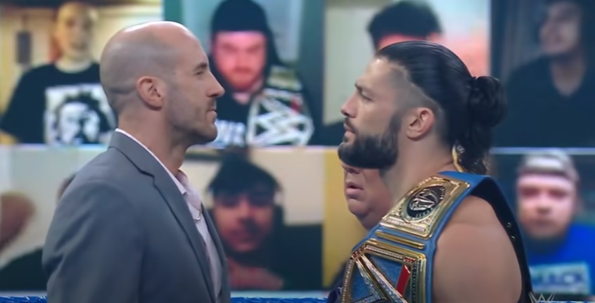 Cesaro Pushes Roman Reigns to his Limit Cesaro Pushes Roman Reigns