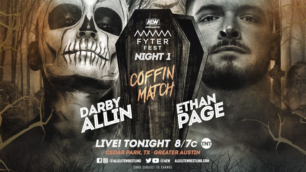 AEW Fyter Fest Results: Darby Allin Defeats Ethan Page In Brutal Coffin Match (07/14) AEW Fyter Fest Results: Darby Allin Defeats Ethan Page In Brutal Coffin Match (07/14)