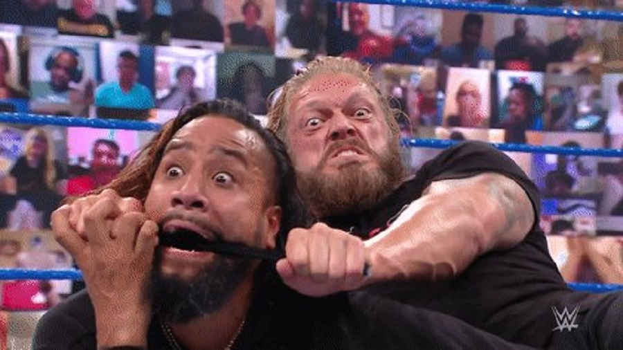 WWE Smackdown Results (7/2) – Edge Answers Jimmy Uso’s Challenge and Sends a Message; Liv Morgan Defeated Zelina Vega by Pinfall; Otis w/Chad Gable Destroyed Angelo Dawkins WWE Smackdown Results