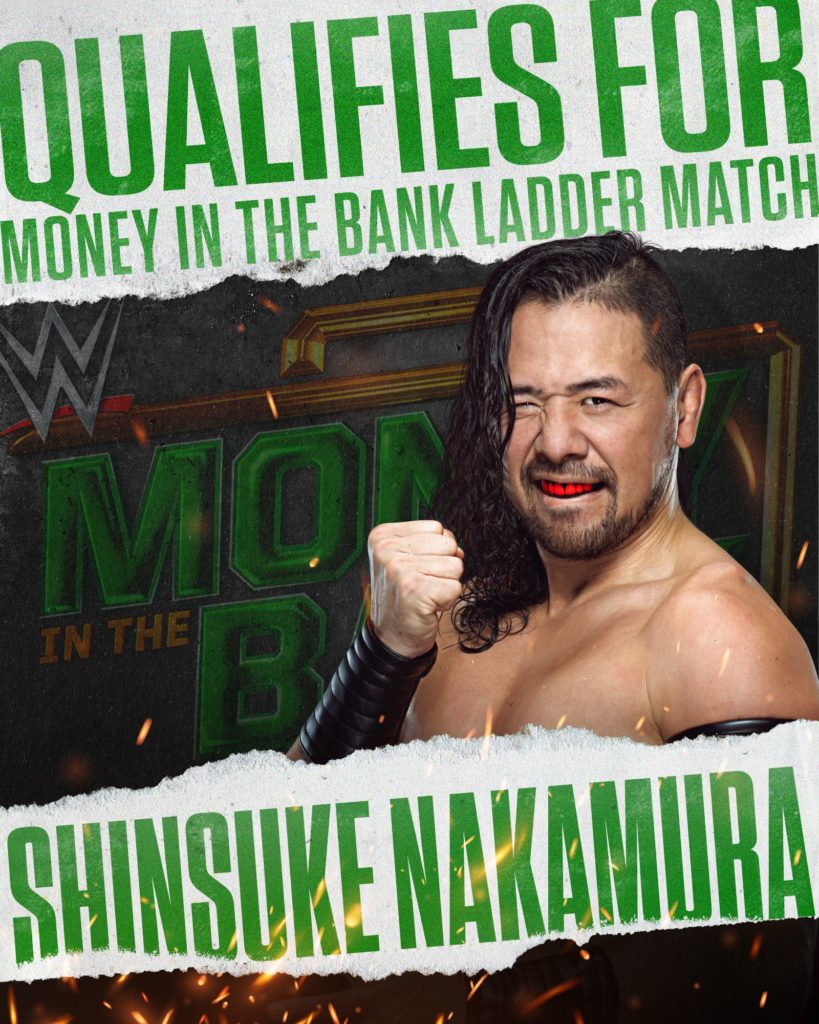 WWE Smackdown Results (7/9) – Roman Reigns Reunites the Usos, Money in the Bank Qualification – King Nakamura w/Rick Boogs Defeated Baron Corbin by Pinfall via Kinsasha WWE Smackdown Results