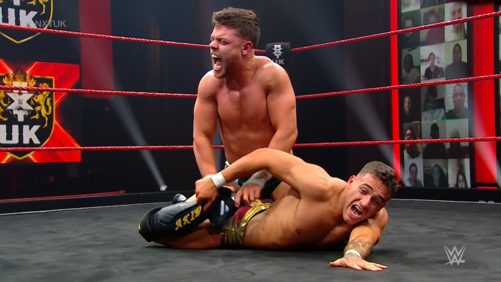 WWE NXT UK Results: Jordan Devlin Exploits Injured Leg Of A-Kid For Submission Victory (07/01) WWE NXT UK Results: Jordan Devlin Exploits Injured Leg Of A-Kid For Submission Victory (07/01)