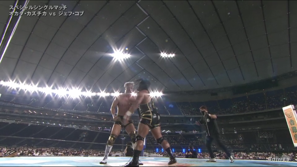 NJPW Wrestle Grand Slam In Tokyo Dome Results: Kazuchika Okada Defeats Jeff Cobb (07/25)