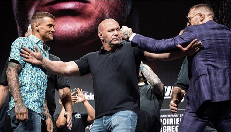 President Dana White Tells Whiny UFC Fans To “Shut the F*ck up!” dana white conor mcgregor dustin poirier ufc