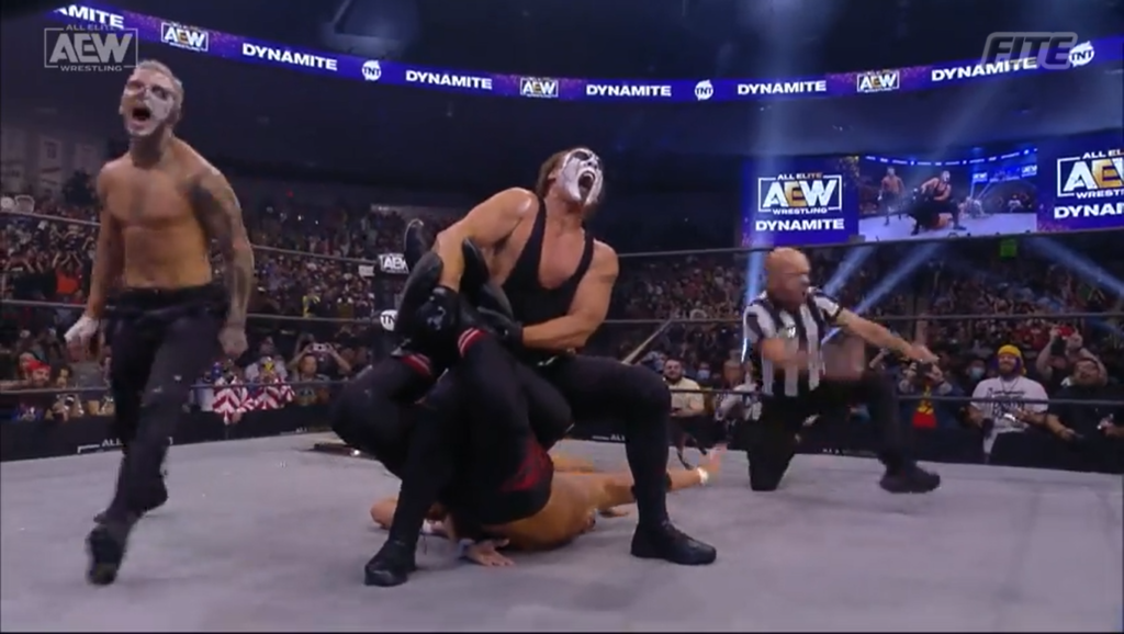 AEW Dynamite Results: Darby Allin & Sting Defeat 2.0 Via Double Scorpion Deathlock (08/18)