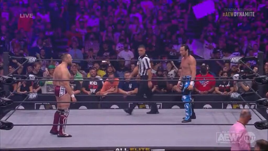 AEW Dynamite Grand Slam Results: Bryan Danielson vs. Kenny Omega (09/22)