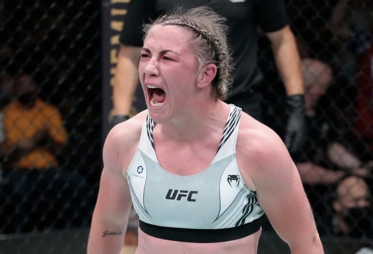 Molly McCann-Pearson Ecstatic Over 50K Fight Bonus: “I Came From Nothing” molly mccann-pearson ufc mma