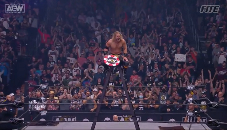 AEW Dynamite Second Anniversary Results: Hangman Page Returns – Wins Casino Ladder Match (10/06) AEW Dynamite Second Anniversary Results: Hangman Page Returns - Wins Casino Ladder Match (10/06)