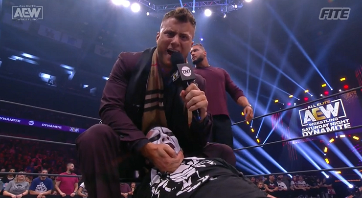 AEW Dynamite Results: Kenny Omega Calls Hangman Page A Coward, Sting Beaten Down By MJF & The Pinnacle (10/23)