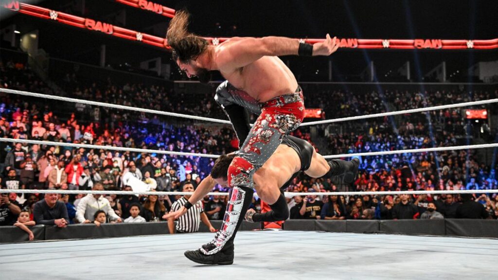 Fan Arrested After Jumping Barricade To Attack Seth Rollins During WWE Monday Night RAW