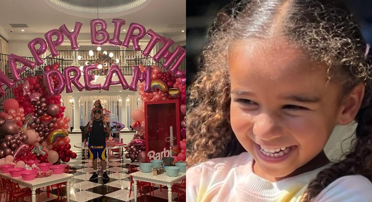 Rob Kardashian Throws Lavish Barbie-themed Party For Dream As She Turns Four robert kardashian dream birthday barbie