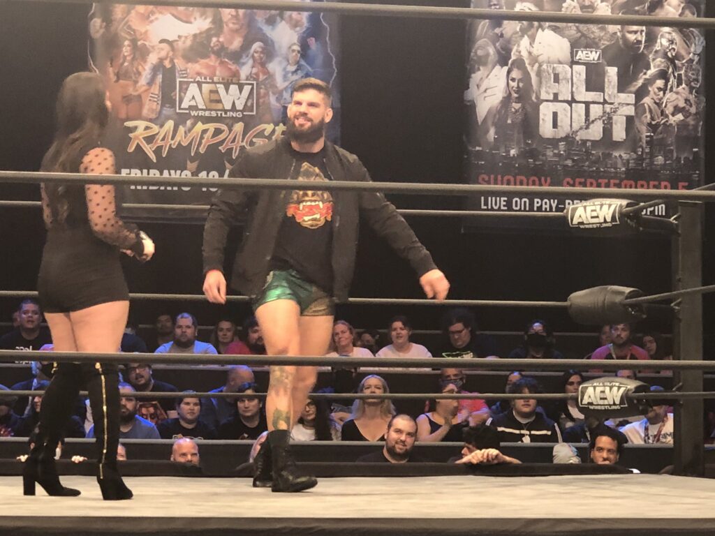 Current ROH Pure Champion Josh Woods Makes AEW Debut At Dark Tapings
