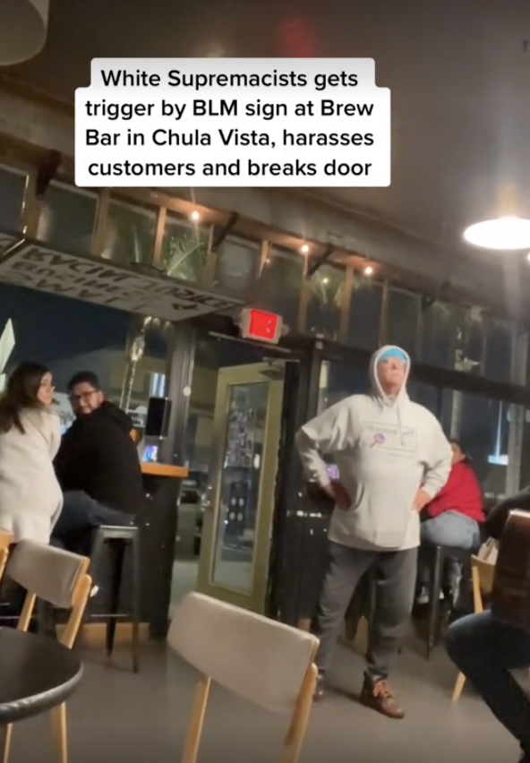 TikTok Video of White Man Getting Triggered By BLM Sign And Shouting ‘F— Your Racist Bulls**t’ Goes Viral TikTok Video Goes Viral After White Man Gets Triggered By A BLM Sign And Starts Shouting 'Fuck Your Racist Bullshit'